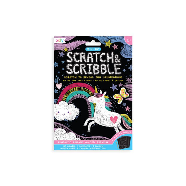 Scratch and Scribble Mini Art Kit