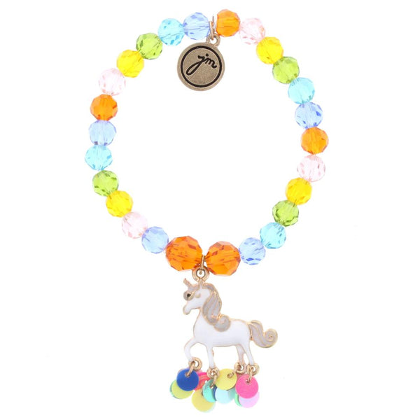 Multi Colour Unicorn Bracelet Online