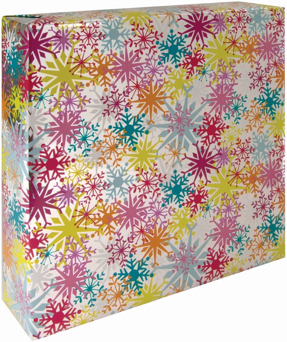 HAND Fun Wrapping Paper Tape 15mW (No.8- Snowflake Patterns 10 Meters) Pack  of 2 Rolls