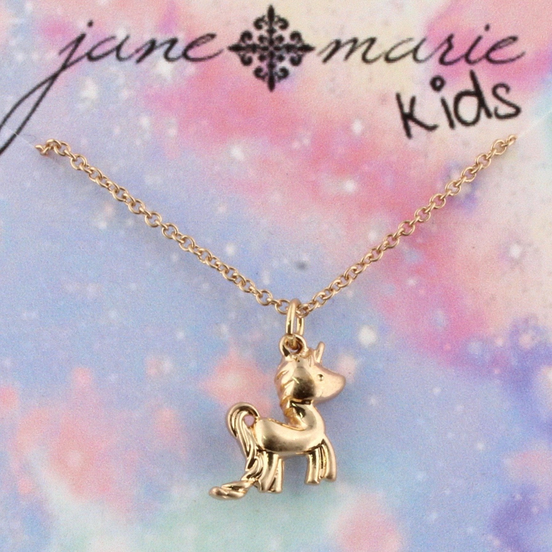 Kids unicorn sale necklace